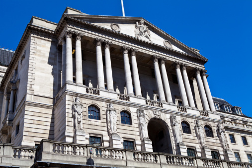 Bank of England in London