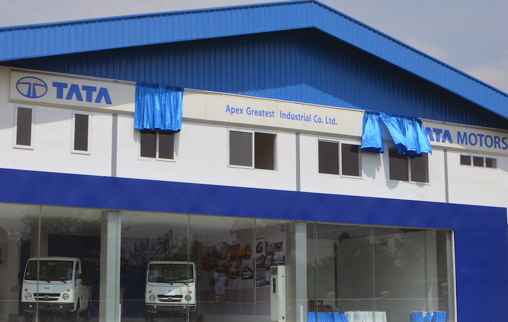 Tata Motors new 3-S Dealership in Myanmar