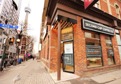 Second Cup Coffee Shop Toronto