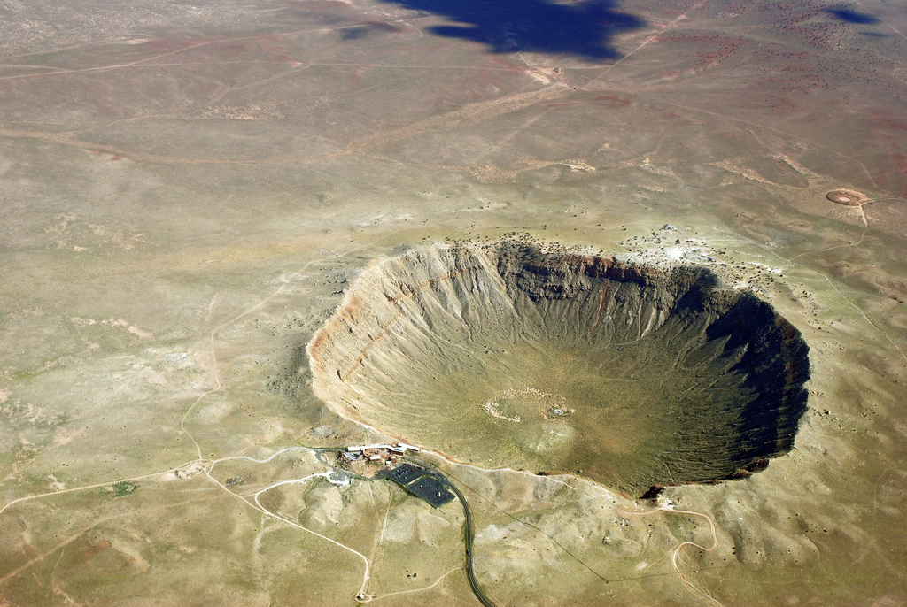 Meteor crater