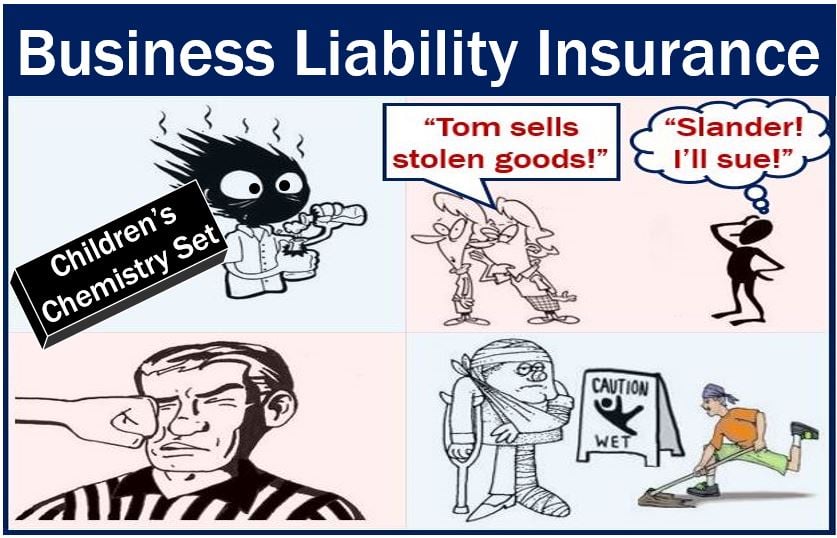 Business liability insurance - different situations