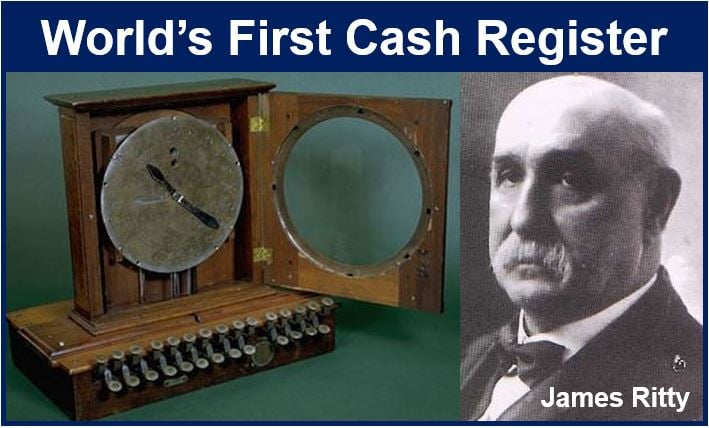 what year did james ritty invented the cash register
