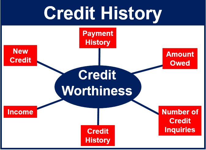 What is the purpose of credit history?