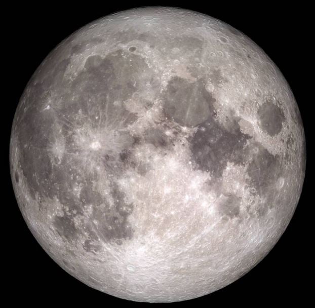 Christmas Full Moon according to NASA