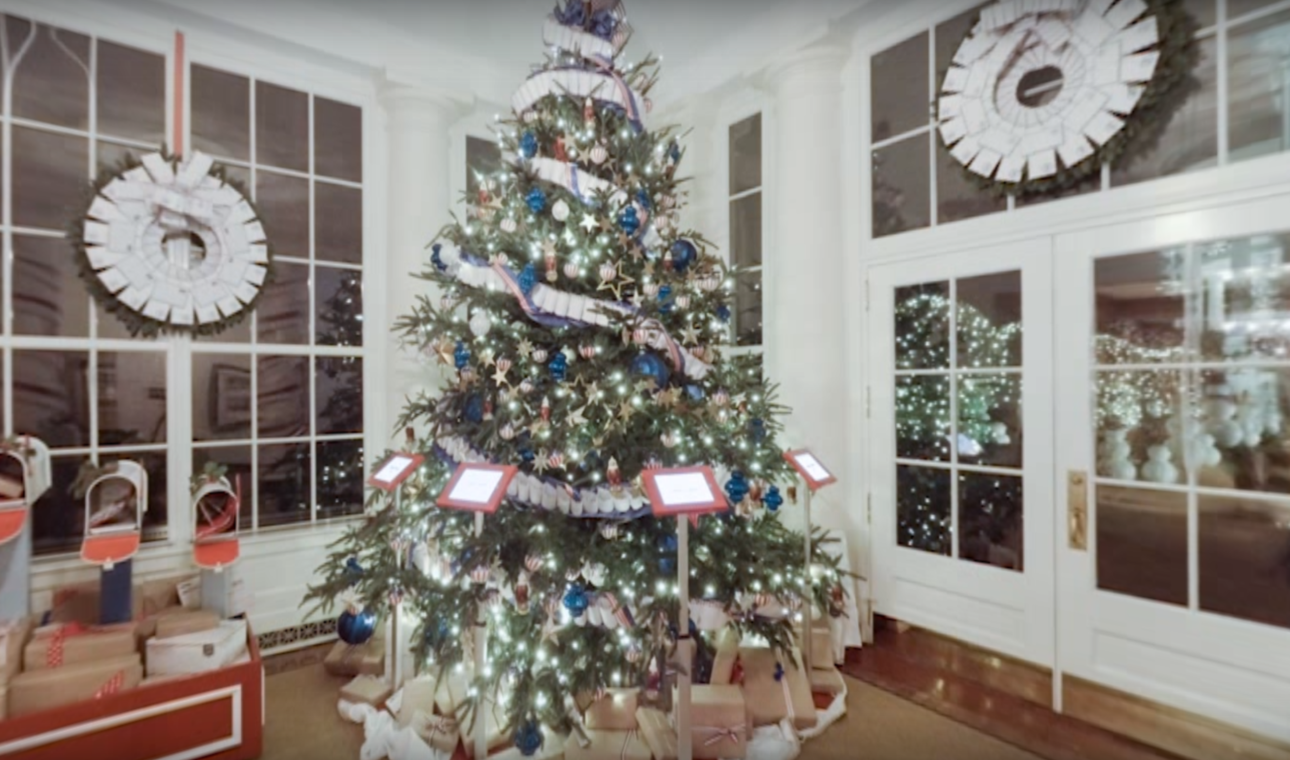 Google launches VR video tour of the White House at Christmas time