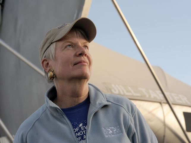 Dr Jill Tarter in the search of alien life