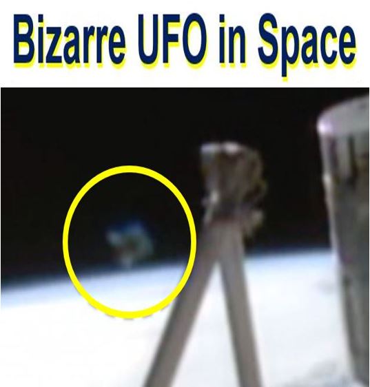 Mysterious horseshoe UFO