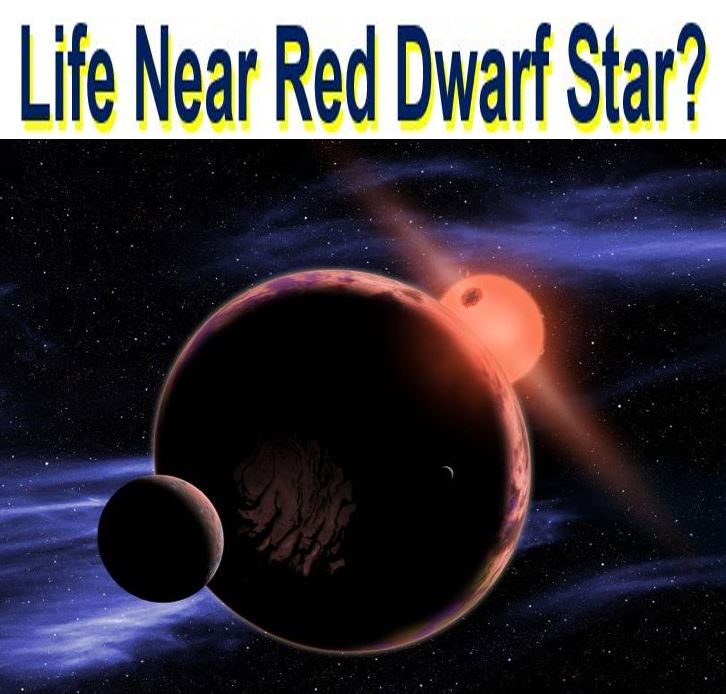 There might be alien life near red dwarf star