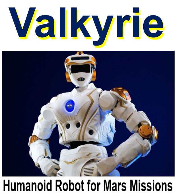 Valkyrie the humanoid robot for Mars missions
