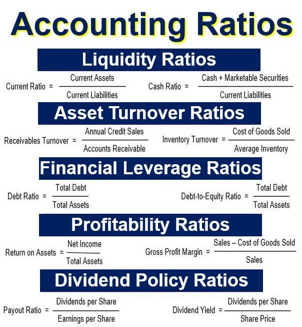 Financial Ratios Cheat Sheet The Key Ratios Explained 7085