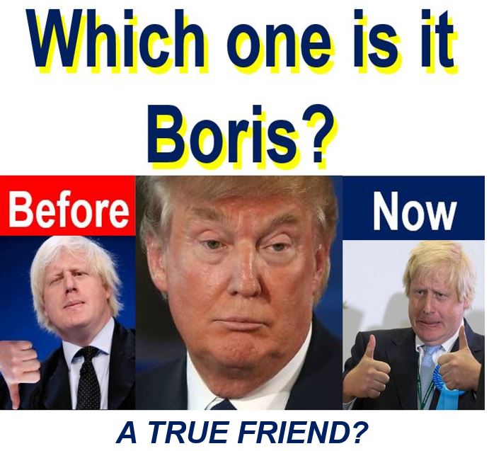 Boris Johnson and Donald Trump