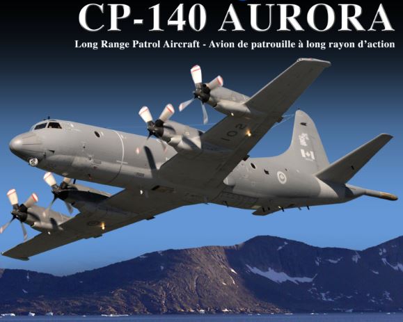 CP-140 Aurora investigating pinging sound