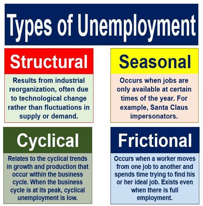 ⭐ What are the main types of unemployment. Types of unemployment and