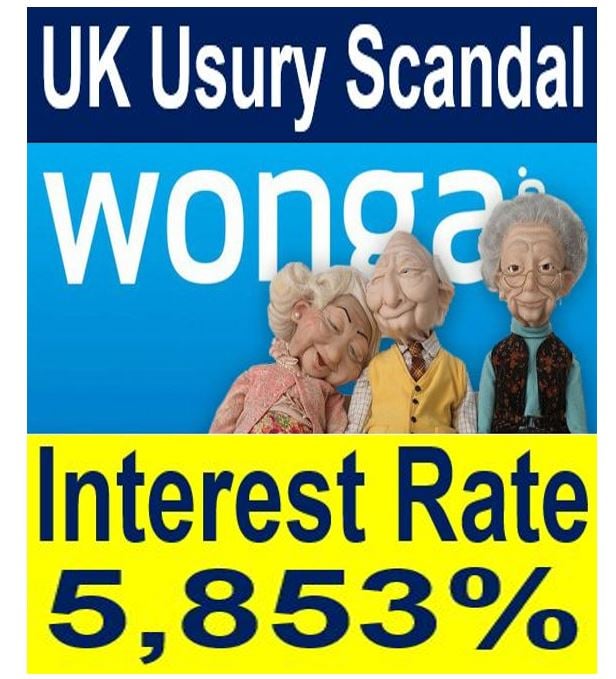 UK Usury scandal