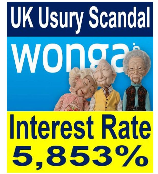 UK Usury scandal