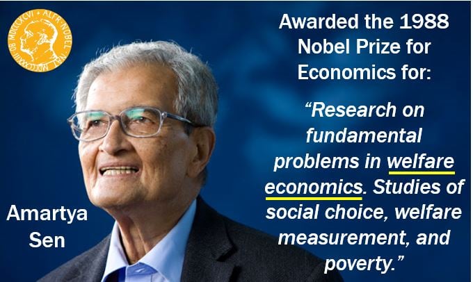 Amartya Sen welfare economics - Nobel Prize