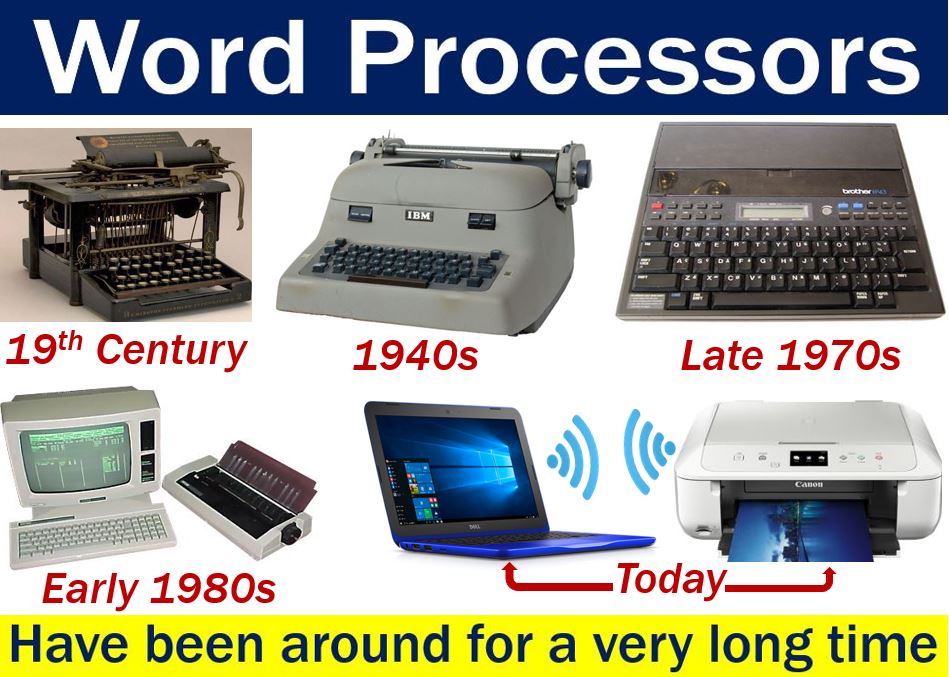 1980s word processor