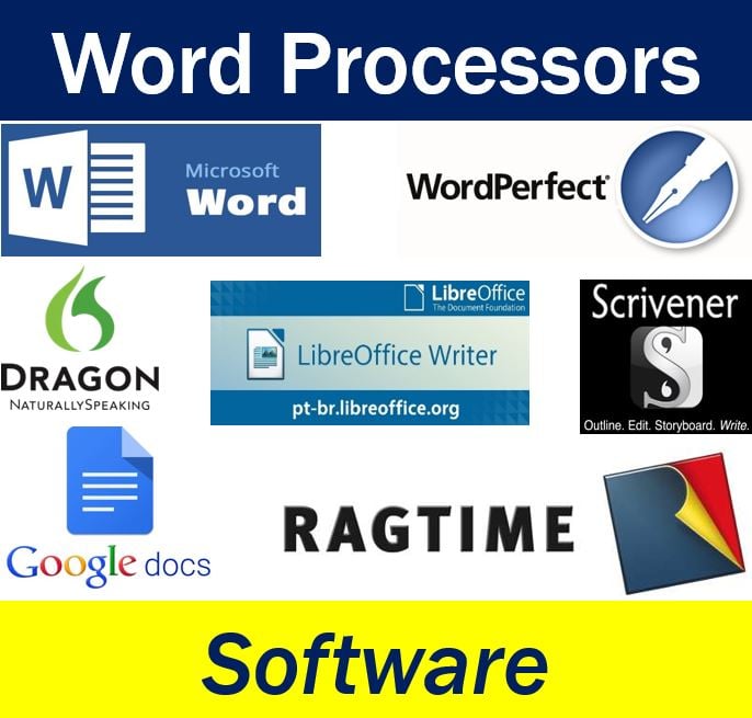 word processing software examples