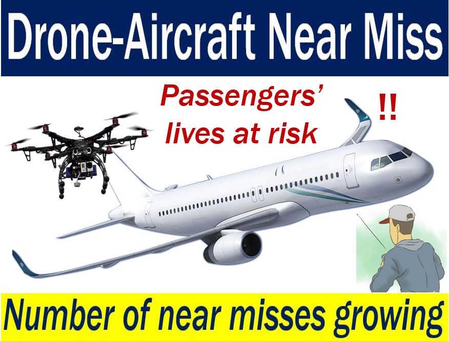 Done aircraft near miss - number increasing