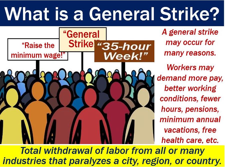 General Strike Definition And Meaning Market Business News