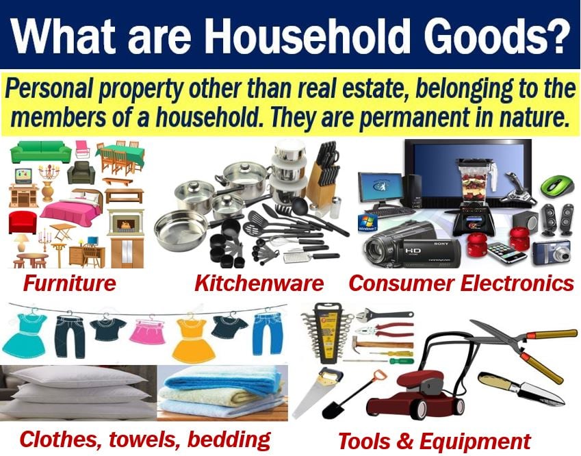 Household goods definition and meaning Market Business News