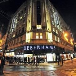 Debenhams store