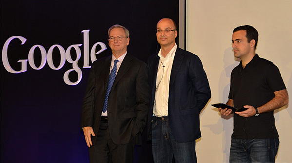 eric schmidt and andy rubin