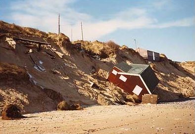 Coastal erosion