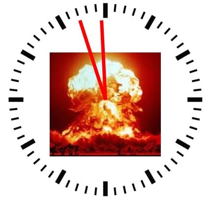 Doomsday Clock moved