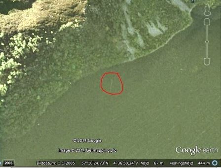 Google Earth Loch Ness Picture