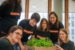 Lettuce on Mars project team