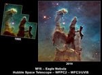 Pillars of Creation taken by Hubble Telescope