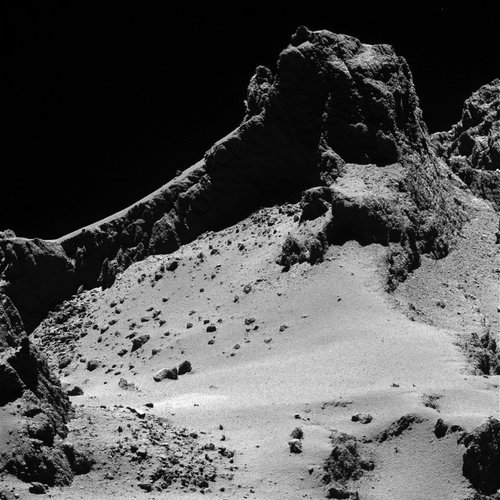 Rosetta photo of comet P67