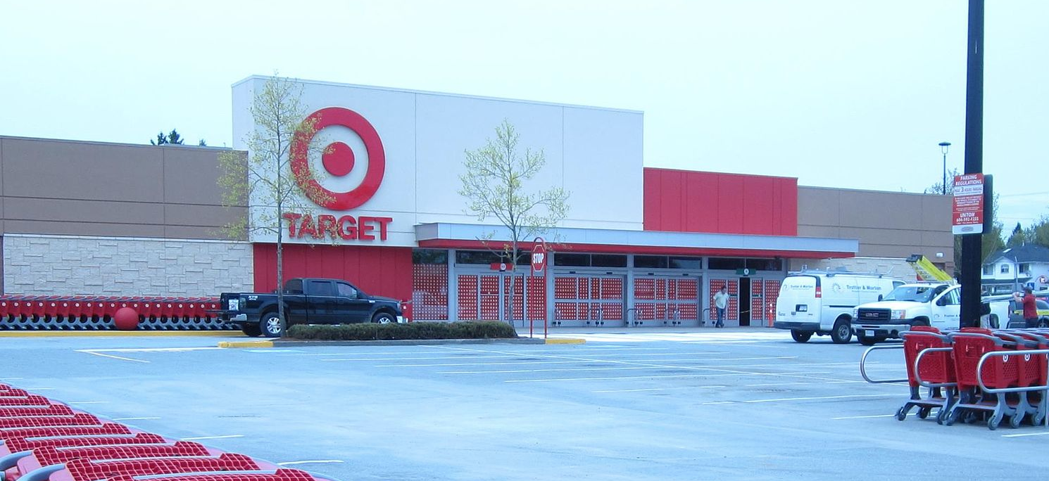 Target store Scottsdale Centre in Delta