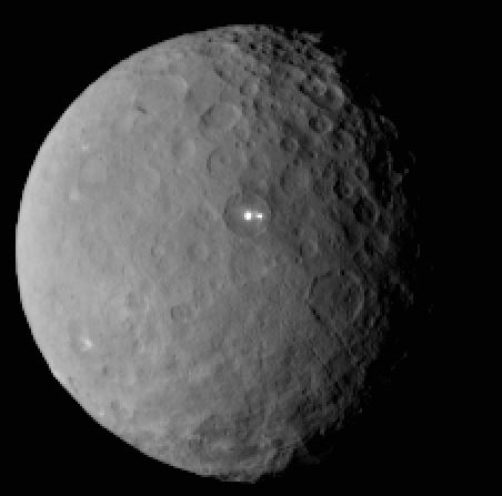 Ceres bright objects