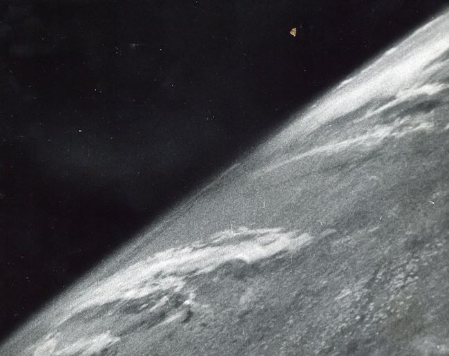First photo taken from space