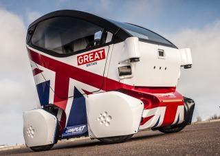 LUTZ Pathfinder UK driverless pod