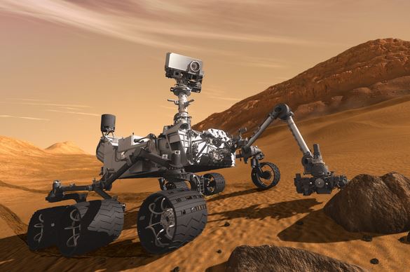 Mars Curiosity Robot