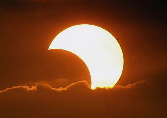 Partial solar eclipse