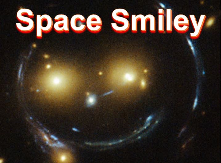 Smiley from space