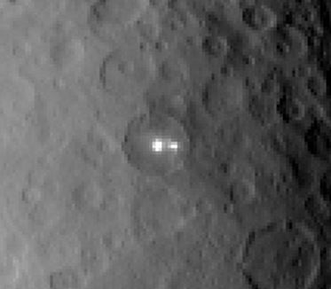 bright objects on Ceres