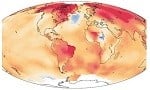 Cooling water below Greenland coast