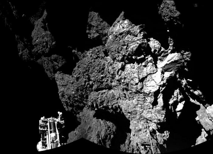 Philae lander on comet