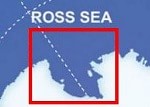 Ross sea and penguins