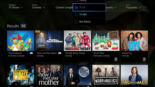 playstation Vue