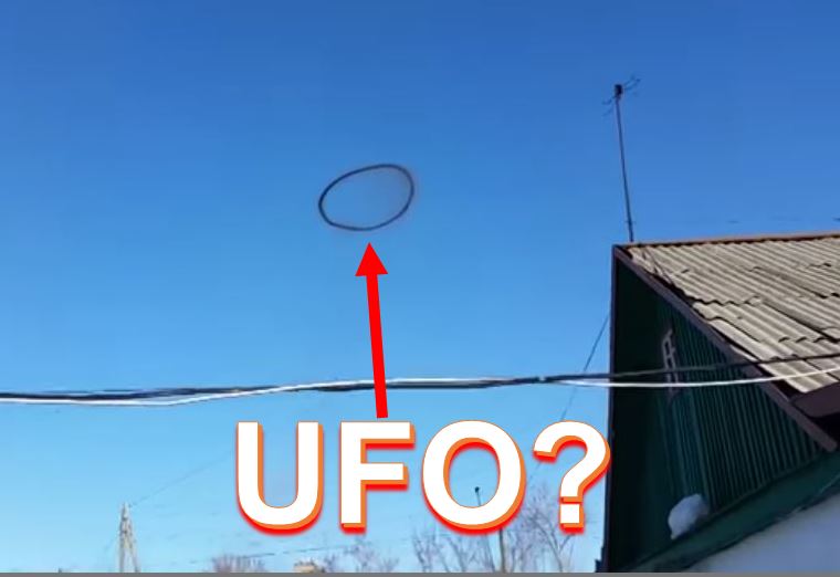 Black ring UFO