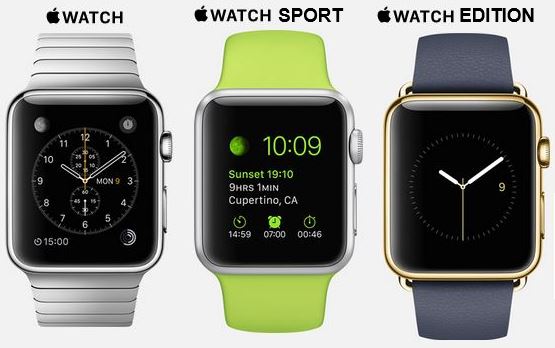 Apple Watch types