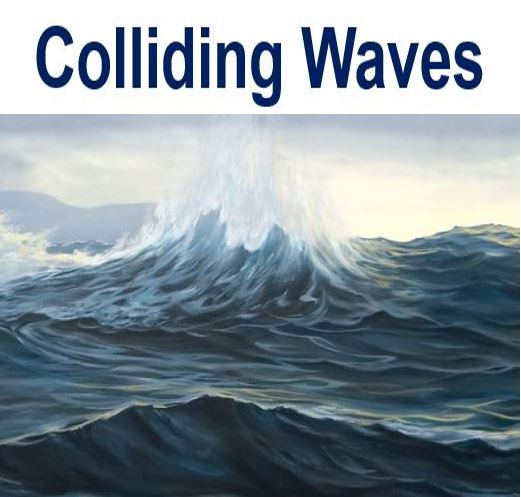 Colliding waves cause hum