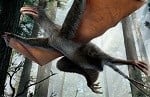 Small flying dinosaur