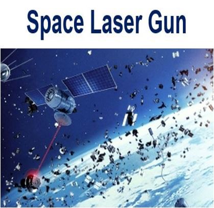 Space laser gun